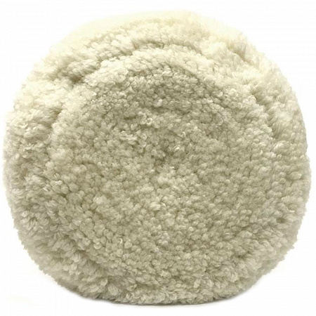 Полировальник меховой из натуральной овчины на липучке 150мм ROXELPRO 