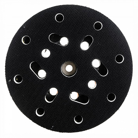 Диск-подошва для шлиф.машинок Ø 150 мм 25отв. 8+16+1 (25 отв.) 5/16"x24, М8х1.2,  РУССКИЙ МАСТЕР