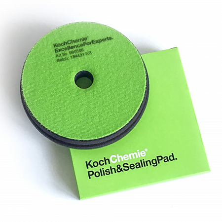 Круг полировальный зеленый Polish & Sealing Pad 150х23мм KOCHCHEMIE