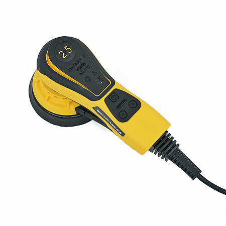 SCH-02-125-2.5 шлиф. машинка ручная 220V/50Hz, 350W, без мешка для пыли, с магнитным тормозом подошвы, эксцентрик 2,5 мм