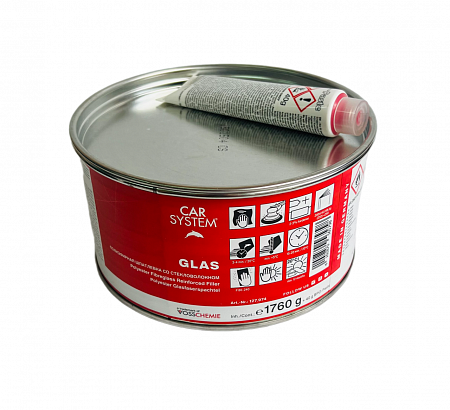 Шпатлевка со стекловолокном 1,8кг GLAS