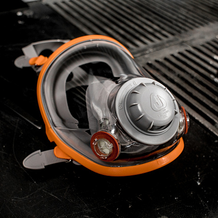 Маска полнолицевая для защиты от пыли,аэрозолей,газов 5950 i/L JETAPRO 