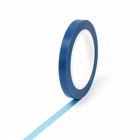 Лента контурная для декор.покраски 6мм х 33м / синяя/прозрачная / 150°C / JETA PRO
