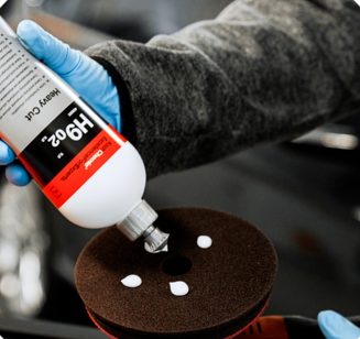 Абразивная полировальная паста для твёрдых лаков Heavy Cut H9.02 1л KOCHCHEMIE