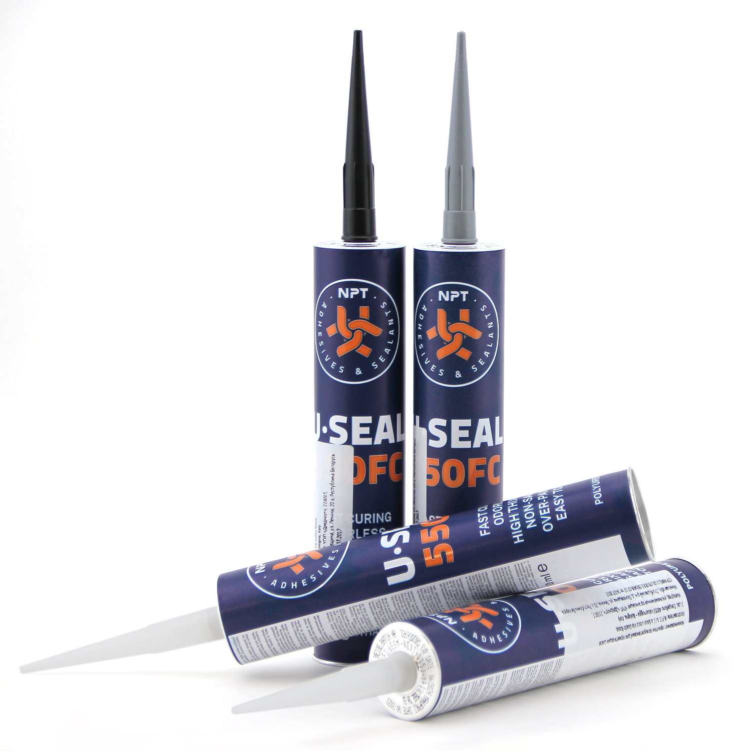 Герметик-клей для швов Бежевый 310мл 550  U-SEAL