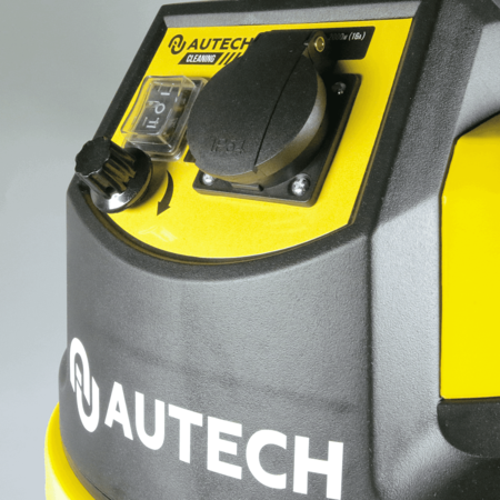 Промышленный пылеводосос для влажной и сухой уборки 1 турбина 1400 ватт 30 л. Au-0130114