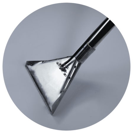 Моющий пылесос экстрактор для влажной уборки и химчистки тканевых поверхностей с пластиковым баком. 3000 Вт, 3 турбины Au-016033plw