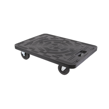 Тележка пластиковая движущаяся ровная для ТУРБОСУШКИ, до 35 кг., Au-8465Y AuTech