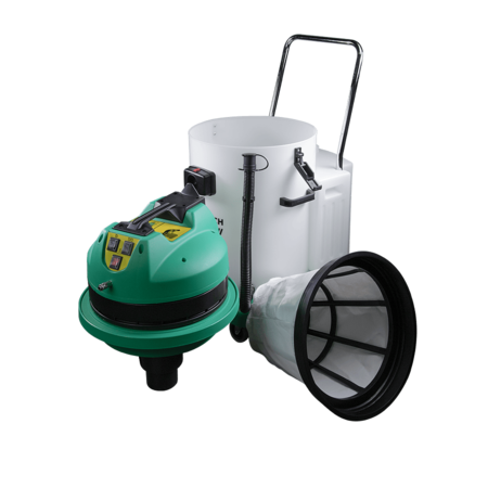 Моющий пылесос экстрактор для влажной уборки и химчистки тканевых поверхностей с пластиковым баком. 3000 Вт, 3 турбины Au-016033plw