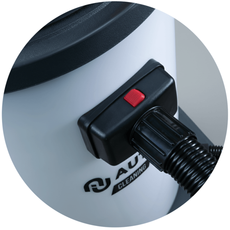 Пылеводосос для влажной и сухой уборки с пластиковым баком. 3000 Вт, 3 турбины Au-016033pl