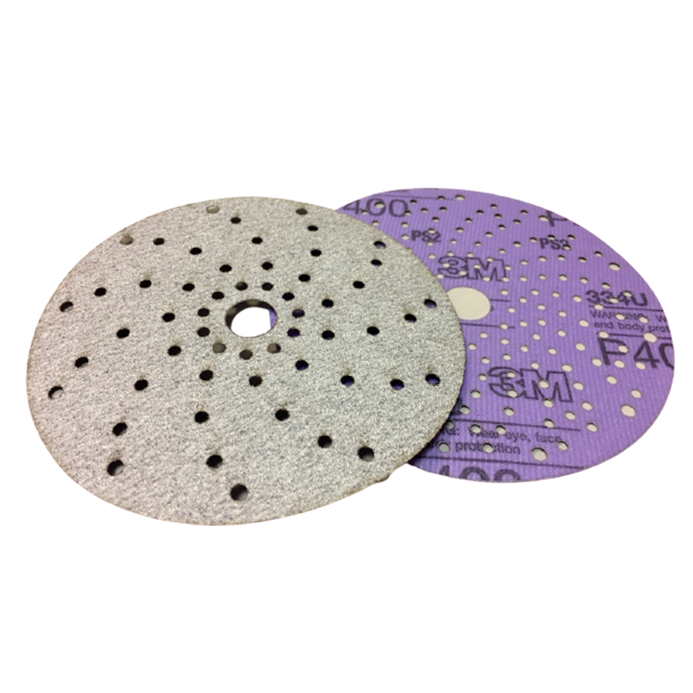 Круг шлифовальный c мультипылеотводом Cubitron II 737U Hookit Ø 150мм P180+ 3M 