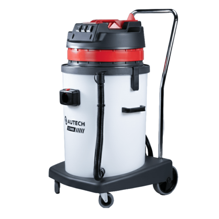 Пылеводосос для влажной и сухой уборки с пластиковым баком. 3000 Вт, 3 турбины Au-016033pl
