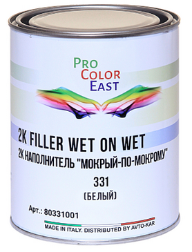 Грунт акриловый, мокрый-по-мокрому  3+1  Чёрный  331  2,5 + 1л компл  ProColorEast