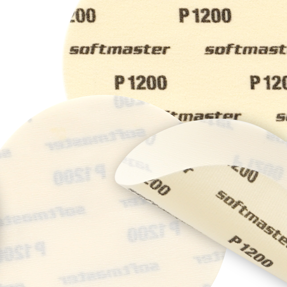 P1200 SuperFlex  SANDWOX, без отв, Ø 150мм, Круг шлифовальный на пленочной основе