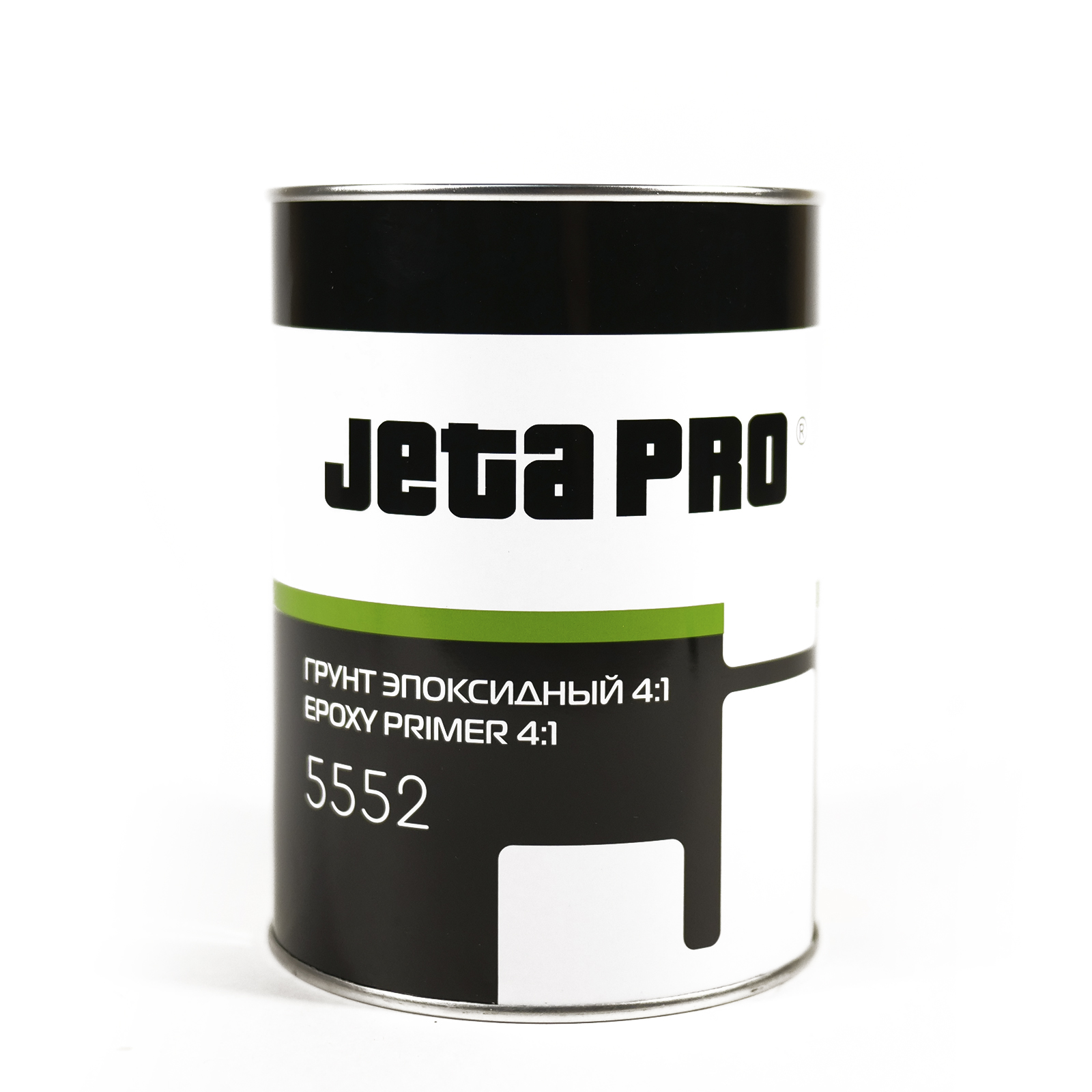 Грунт эпоксидный 2К Серый (4+1) 0,8л+отверд 0,2л компл JETAPRO