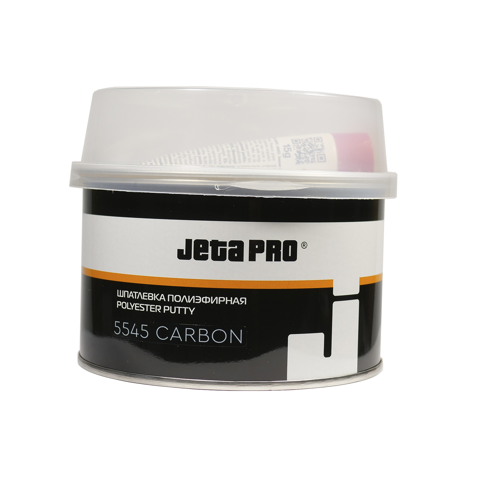 Шпатлевка с углеволокном 0,5кг Carbon+отверд компл JETAPRO