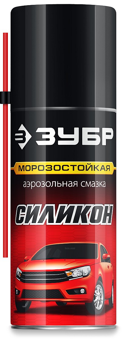 Силиконовая аэрозольная смазка, 210 мл, ЗУБР