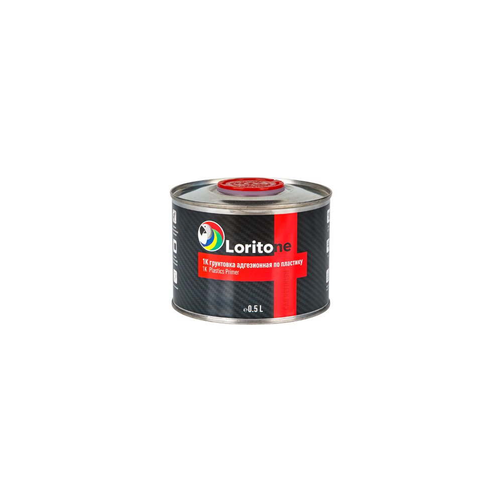 Грунт адгезионный по пластику 1К PP, бесцветный, 0,5л., LORITONE