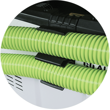 Пылеудаляющий аппарат 20 кПА подключение электро пневмоинструмент 1600 Вт., 40л., Au-0140116EA