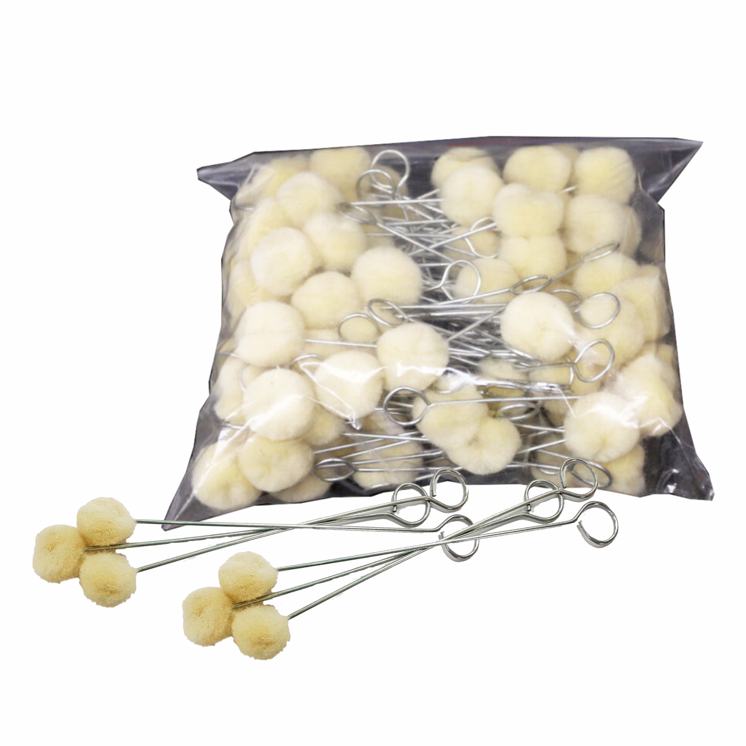 Аппликатор для нанесения праймера 12см шерстяной РУССКИЙ МАСТЕР