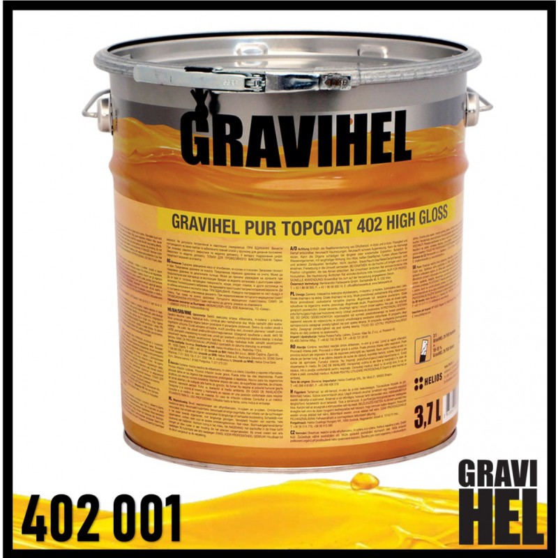 GRAVIHEL 402 полиуретановый биндер матовый 001 3:1 (14,9л.)