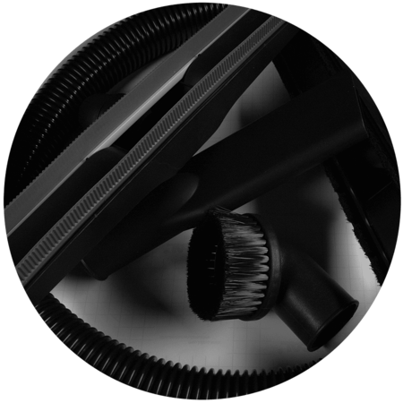 Промышленный пылеводосос 3 турбины для влажной и сухой уборки, 60л., Au-016033P