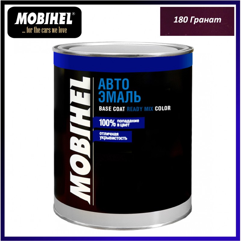 Эмаль 180 Гранат алкид 1л MOBIHEL
