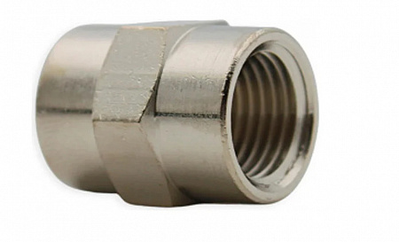 Фитинг-соединитель муфта Camozzi 2543 3/8 