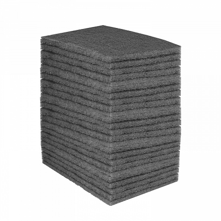 PREMIUM SCUFF лист на нетканной основе, карбид кремния, 115*230мм Ultra fine Р1500 (серый)