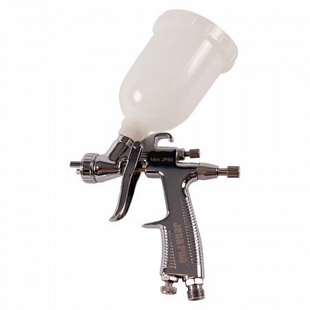 Миникраскопульт JETAPRO MINI JP80/0.8 LVMP, сопло 0.8 мм, верхний пластиковый бачок 0,125 л.