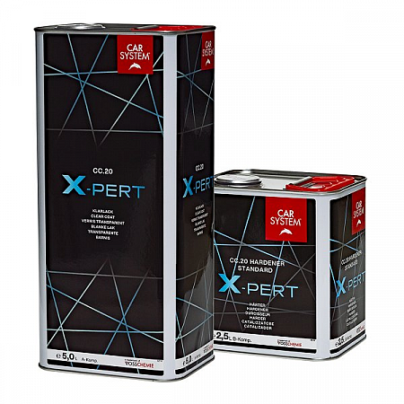 Лак акриловый 2K   CC.20 X-pert  сушка 15 мин.  5 л
