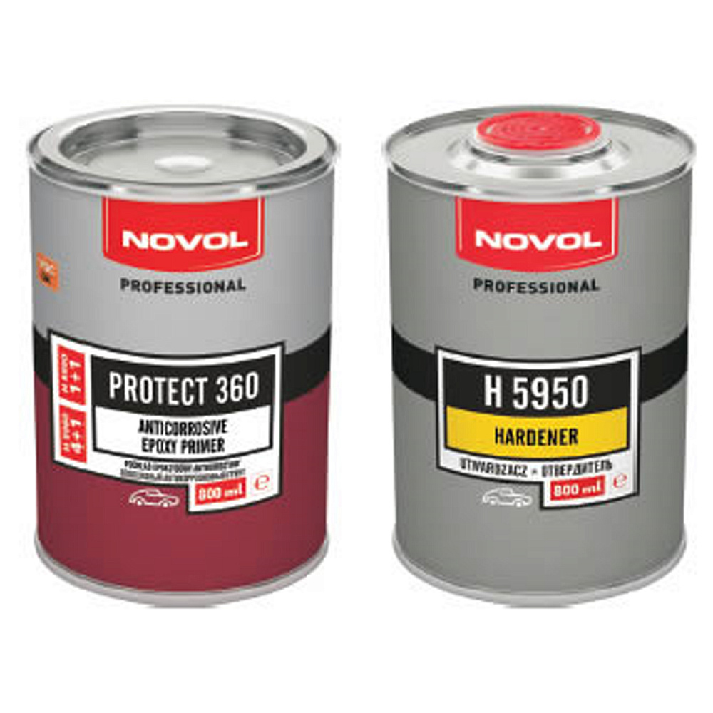 Грунт эпоксидный (1+1) 0,8л PROTECT 360+отверд Н5950 0,8л компл NOVOL