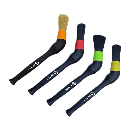 Набор из четырёх кистей для очистки салона автомобиля Interior Brush Set, к-т из 4-х штук Au-2611