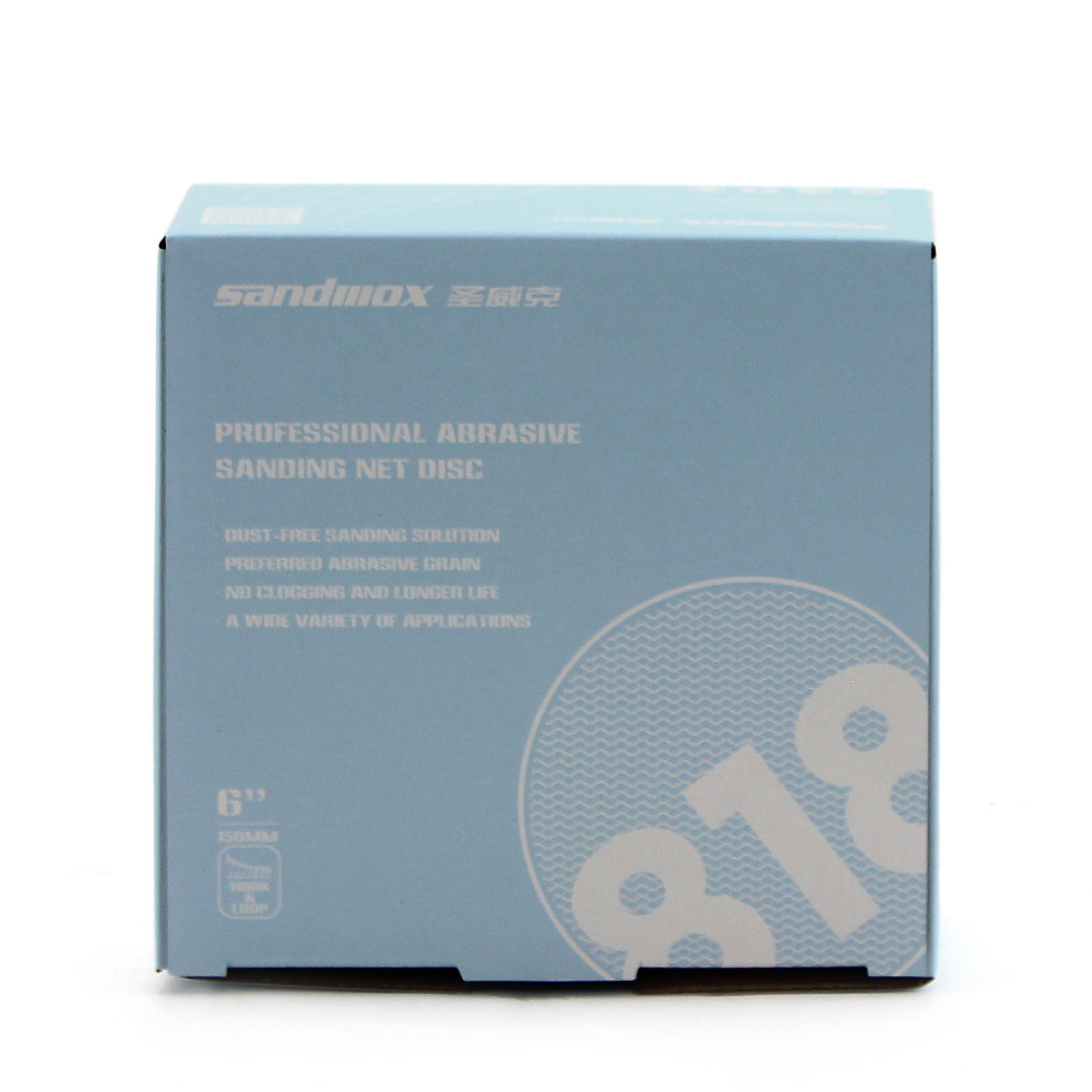P150 BLUE NET SANDWOX, Ø 150мм,  Круг на сетчатой основе, оксид алюминия