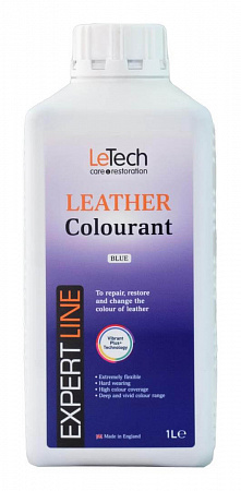 Краска для кожи (Leather Colourant) Blue, Синий, 1000 мл, LeTech