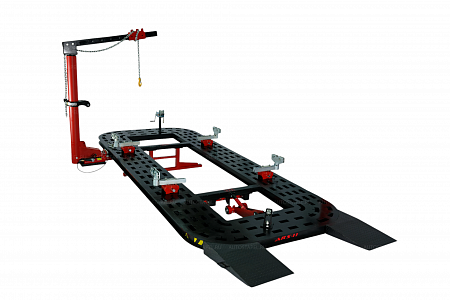 Стенд для исправления геометрии кузовов и рам аварийных автомобилей "AUTOSTAPEL", АВТОСТАПЕЛЬ