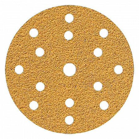 Круг шлифовальный GOLD D150 Р500 15отв MIRKA 