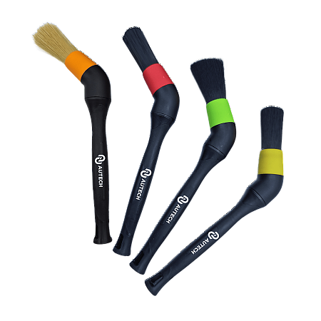 Набор из четырёх кистей для очистки салона автомобиля Interior Brush Set, к-т из 4-х штук Au-2611