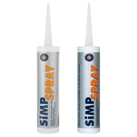Герметик распыляемый Черный 290мл MS-полимер Spray-Simp 0146400001 U-SEAL
