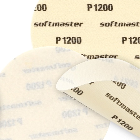 P1200 SuperFlex  SANDWOX, без отв, Ø 150мм, Круг шлифовальный на пленочной основе