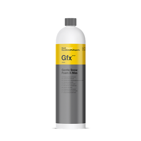 Gentle Snow Foam X-Mas - Высокопенная pH-нейтральная пена для предварительной и ручной мойки автомобиля. Кислотность (pH) 8,0 (1 л)