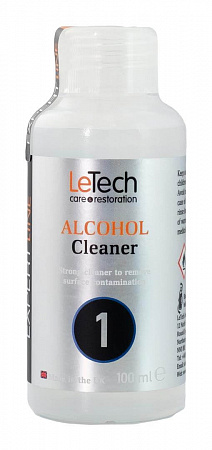 Спиртовой очиститель кожи (Leather Alcohol Cleaner) 100 мл, LeTech