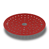P120  Ø 150 мм  Multiholes  Круг шлифовальный на пластиковой основе  RED FILM