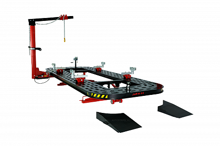 Стенд для исправления геометрии кузовов и рам аварийных автомобилей "AUTOSTAPEL", АВТОСТАПЕЛЬ