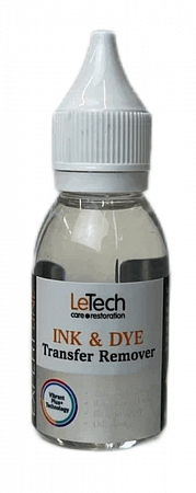 Средство для удаления чернил с кожи (Leather Ink&Dye Transfer Remover) 30 мл, LeTech