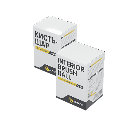 Кисть-шар для очистки интерьера, Interior Brush Ball, AuTech