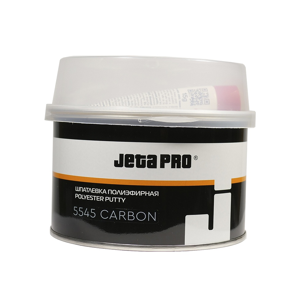 Шпатлевка с углеволокном 0,5кг Carbon+отверд компл JETAPRO