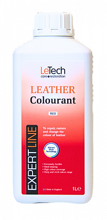 Краска для кожи (Leather Colourant) Red, 1000 мл, LeTech