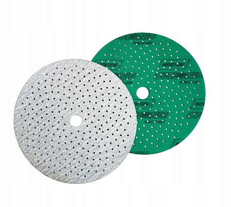 P150-180 NORTON Cyclonic GREEN, Multi-Air, Ø 150х16мм, Круг шлифовальный на бумажной основе