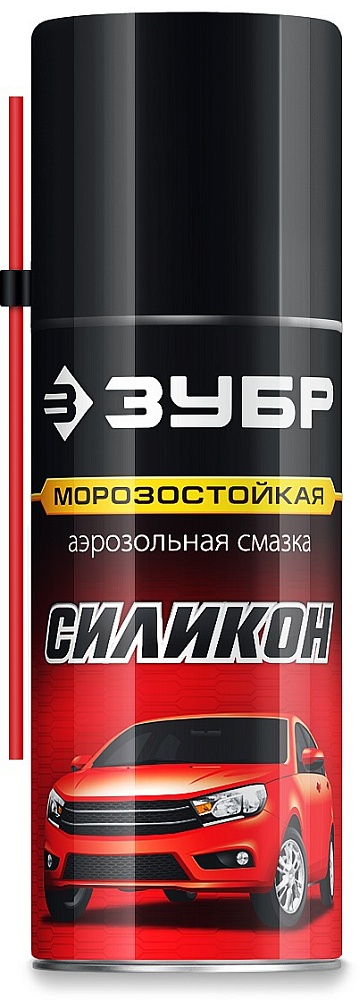 Силиконовая аэрозольная смазка, 210 мл, ЗУБР